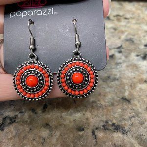 Orange Earrings